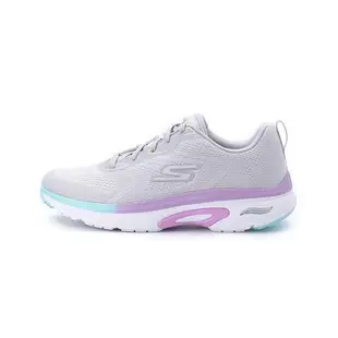 SKECHERS GO RUN ARCH FIT 綁帶運動鞋 灰紫 128957GYLV 女鞋