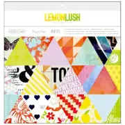 Studio Calico, LemonLush. Paper Pad, 12", Heavyweight Cardstock, 48 Pgs, Quirky