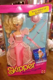 Vintage Barbie SKIPPER Beauty Pageant Doll Teen Sister of Barbie #9324 NIB 1991