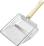 Generic Pet Waste Sifting Tool for Cats and Small Animals, Silver