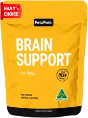 Dog Brain Support Supplement 90G Promotes Cognitive Health for Older Dogs