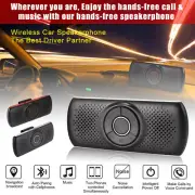 Wireless B-T Speakerphone Speaker Phone Visor Clip Hands Free Car Kit USA