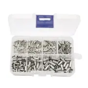 600pcs Cable End Sleeves Set 7 Size Wire Connector Set Wire End Ferrules set