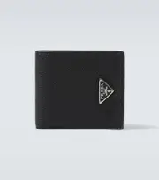 [Prada] Prada Leather bifold wallet One Size black