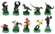 Kaiyodo King Kong Bottle Cap Mini Figure Collection 10pcs Full Set 2005 Japan