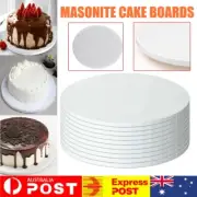 10Pcs Masonite Cake Board 5mm White Round Various Sizes 8/10/12inch Cake Boards