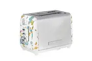 Laura Ashley Elveden 24cm Electric 2-Slice Bread Toaster 925W Food Kitchen WHT