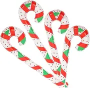 Parliky Adorable Xmas Candy Canes Balloons Inflatable Christmas Decor Boys and Girls Birthday Decorations Party Supplies
