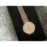 在飛比找蝦皮購物優惠-Daniel Wellington 手錶 銀 mercari