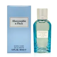 在飛比找Yahoo奇摩購物中心優惠-ABERCROMBIE & FITCH 湛藍女性淡香精 30