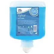 Deb Refresh Azure Foam Wash 6 Cartridges x 1 Litre (AZU1L)