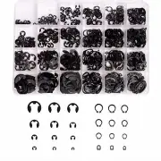 324 Pcs E-Clips Assortment Set External Retaining Rings C Clips Circlip