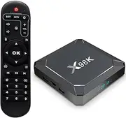 CHROX Android TV Box 13.0,4GB RAM 32GB ROM RK3528A Quad-Core 64Bit, Support 2.4/5Ghz Dual-WiFi 3D 4K Ultra HD H.265-Decoding Blutooth 5.0 Android Box Android TV Boxes,2gb+16gb