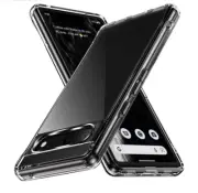 For Google Pixel 8 8a 7a 7 6 Pro 6a Slim Soft Clear Case Shockproof Cover
