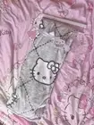 Hello Kitty Gray Thick Plush Throw 70x50BBlanket Diamond Luxury