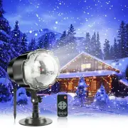 Christmas Snowfall Projector Lights Waterproof Snowfall Led Lights Outdoor