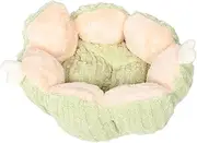Generic Cactus Cat Nest Cat Bed Fluffy Dog Beds for Small Dogs Cute Dog Beds for Medium Dogs Dog Sofa Bed Small Dog Bed Dog Beds Medium Sized Dog Washable Dog Bed Pet Bed Cloth Light Green