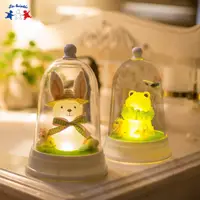 在飛比找PChome24h購物優惠-可愛動物LED造型夜燈-伯爵蛙/草帽兔 桌燈/床頭燈/禮物/