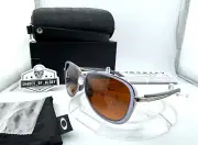 OAKLEY SPLIT TIME MATTE TRANS LILAC PRIZM BROWN GRADIENT SUNGLASSES OO4129-26