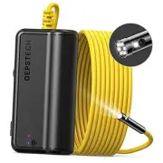 Dual Lens Wireless Endoscope, 1080P Scope Snake Camera with 7 LED
