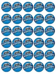 Hahn Super Dry Beer Edible Cupcake Toppers Wafer Cake Decorations (2 Sizes)