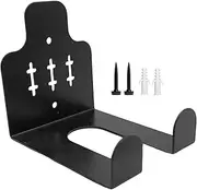 Hellery Barbell Wall Holder Metal Gym Bar Wall Rack for Commercial Outdoor Garage