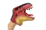 Schylling Stretchy Dinosaur Hand Puppet Kids Pretend Play Toy 15cm Assort 5y+