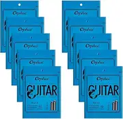 POGOLAB Guitar Strings Electric Guitar Strings 6 String Set - Thin , 09-42, 10 Pack