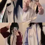 ✯秋冬加厚外套✯日系少女棒球服2022新款春秋休閒百搭拉鍊JK可愛外穿運動外套女【火星生活館】