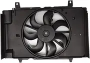 Car Radiator Cooling Fan Assembly ，Compatible With Nissan Tiida 2005-2010 ，Compatible With Nissan Versa 2007-2010 24181-ED500