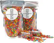 Sprinks Mixed Numbers Sprinkles 55g - Cake Decorating Sprinkles | Edible Numbers | Sprinkles for Cakes | Baking Sprinkles | Edible Cake Decorations | Number Sprinkles for Cupcakes