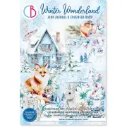 Ciao Bella Winter Wonderland A4 Junk Journal & Ephemera Book Fussy Cutting