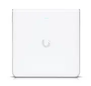 UBIQUITI UniFi Wi-Fi 6 Enterprise Sleek, wall-mounted WiFi 6E access point with an integrated four-port switch designed for high-density office networ