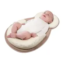 在飛比找蝦皮購物優惠-JJOVCE月子中心嬰兒糾正防偏頭嬰兒枕頭側睡枕定位枕定型枕