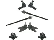 Front Ball Joint and Tie Rod End Kit For Rodeo Axiom Passport Amigo Sport YD48V2 (for: Isuzu)