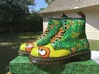 NIB Dr. Martens Michelangelo Mikey Ninja Titles 1460 8-Eye Boot WOMEN US5/ UK3