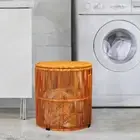 Laundry Basket Holder Housework Dirty Clothes Bag for Bathroom Sheets Toys