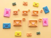 Valentines Love letter Clay Cutter Set of 10 | Heart Puzzle Lips Bear Letter