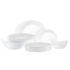 Corelle Classic White Dinnerware Set 20 Piece Dinner Food Family And Friends