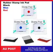 Ink Pad Inkpad Rubber Stamp Finger Print Craft office Non Toxic Baby Safe