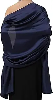 [Gochoneng] Women's Scarf Soft Silk Satin Shawls and Wraps for Evening Dresses Wedding Long Large Scarves Beach Sun Protection