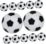 Generic 12Pcs Mini Foosball Balls Replacement Soccer Balls for Table Football Games Compact Design for Party Fun