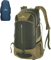 TRAWOC FALCON 40 L Travel Laptop Backpack for Men and Women, Casual Daypack with Rain Cover Hiking, Trekking, Travelling Bag