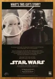 2001 Star Wars Roleplaying Game Print Ad/Poster Vader Snowtrooper RPG Promo Art