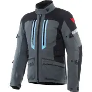 Mangen Absøluteshell™ Pro Waterproof Grey Black Blue Textile Motorcycle Jacket