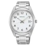 【SEIKO 精工】簡約經典藍寶石鏡面腕錶(6N52-00F0S/SUR459P1)