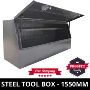 Steel Toolbox Checker Plate 1550mm Heavy Duty Ute Tool Box Truck ToolBox One Ton