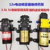 在飛比找蝦皮購物優惠-12v電動隔膜泵 維修農用電動噴霧器澆花打藥泵大關槍停機智能