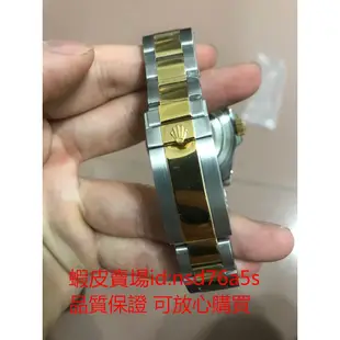 小北店二手Rolex 勞力士遊艇名仕型系列168623間金藍 藍盤腕錶 男士精品機械手錶 高檔間金手錶 休閒手錶特價