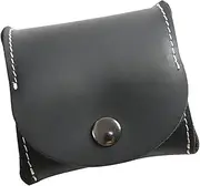 [CHILDWEET] Mini Pouch Vintage Small Pouch Lightweight Purse for Men Made of Black Practical Money Storage